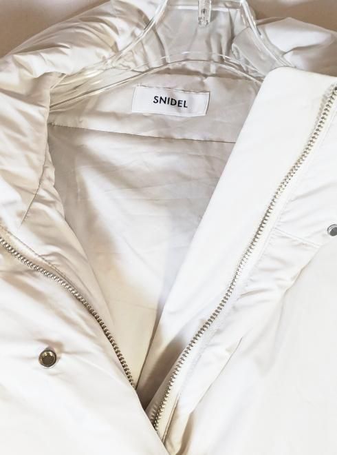 snidel （スナイデル）西川フードファーショートダウン 25秋冬.予約