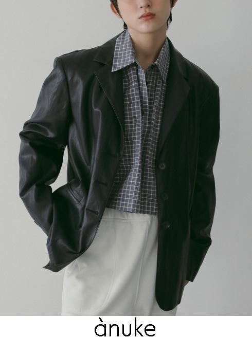 anuke (̡<br>Ecoleather Tailored Jacket  26ղͽ62610105ۥ㥱å ͽ : 1ܡ 26ռ