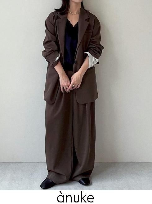 anuke (̡<br>Doubletuck Wide Pants  26ղͽ62610703ۥѥ ͽ : 2ܡ 26ռ