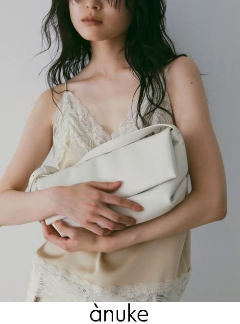 anuke (̡<br>Ecoleather Wrap Bag  26ղͽ62611009ۥϥɡХå ͽ : 2ܡ 26ռ