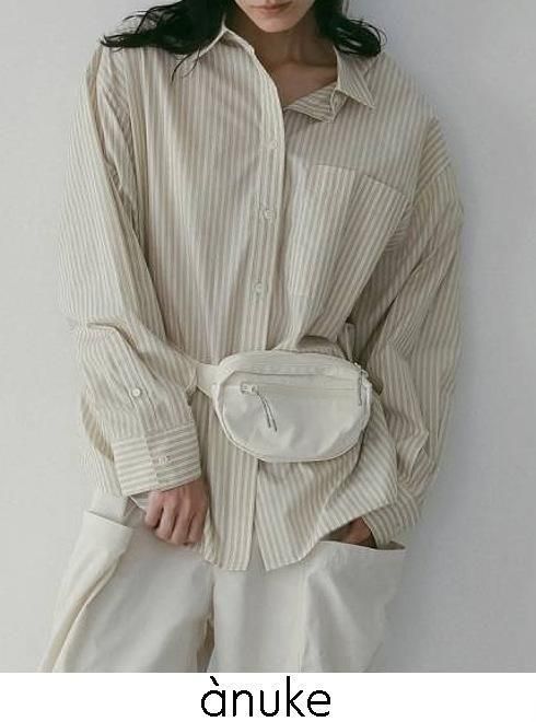 anuke (̡<br>Stripe Over Shirts  26ղͽ62610401ۥġ֥饦 ͽ : 3ܡ 26ռ