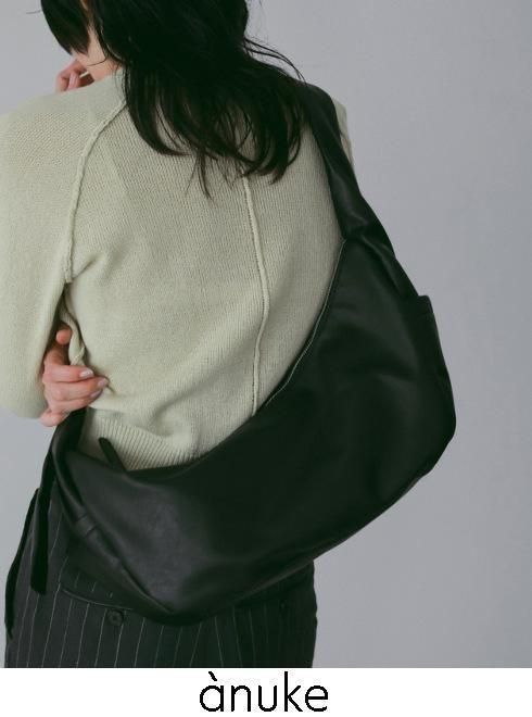 anuke (̡<br>Ecoleather Shoulder Bag  26ղͽ62611007ۥϥɡХå ͽ : 3ܡ 26ռ