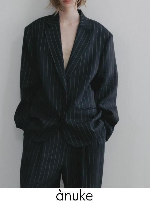 anuke (̡<br>Over Linen Jacket  26ղͽ62610104ۥ㥱å ͽ : 3ܡ 26ռ