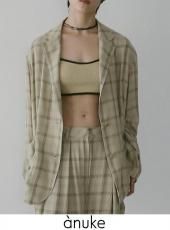 ジャケット・アウター anuke Herringbone Wool Jacket BEIGE Herringbone Wool Jacket ベージュ 36 anuke ànuke online store