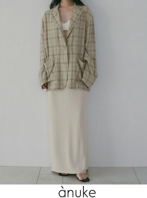 anuke (̡<br>Georgette Pencil Skirt  26ղͽ62610801ۥ󥰡ޥ ͽ : 5ܡ 26ռ