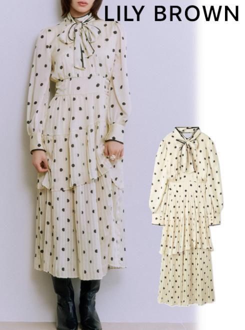 meowさま　TODAYFUL Back Layered Dress（新品） TODAYFUL SALE50%OFF トゥデイフル 2025springsummer ワンピース