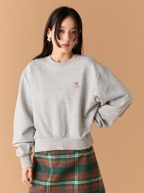 Lily Brown （リリーブラウン)Lily Bearリボンスウェット 25秋冬