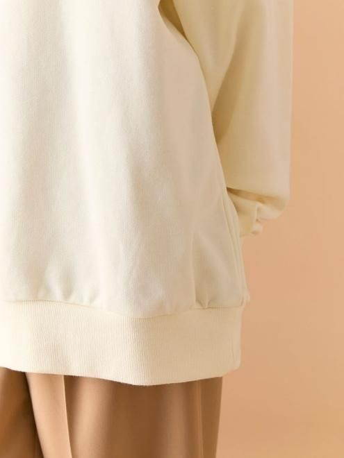 lily brown ボンディングオフショルスウェット 新品タグ付き lily brown ボンディングオフショルスウェット IVR