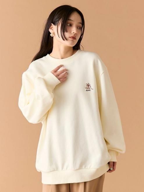 ⭐️ WHT⭐️新品タグ付き♥️スナイデル ボリュームパーカー✨リリーブラウン LILY BROWN SALE10%OFF リリー ブラウン トップス 25秋冬 【LILY BROWN