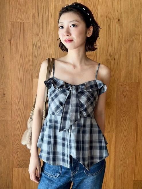 リリーブラウン ビスチェ マルチウェイビスチェ/シャーリング(ビスチェ)｜トップス｜LILY BROWN