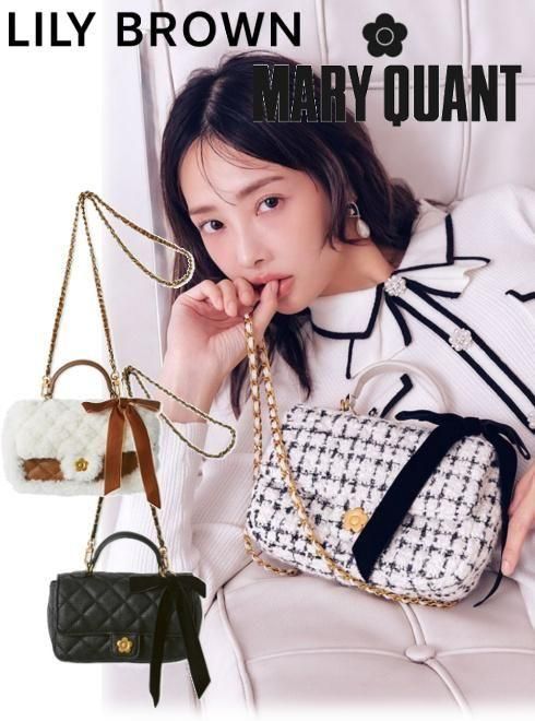 Lily Brown ʥ꡼֥饦)<br>MARY QUANTۥ󥷥Хå  25.LWGB255303ۥϥɡХå 