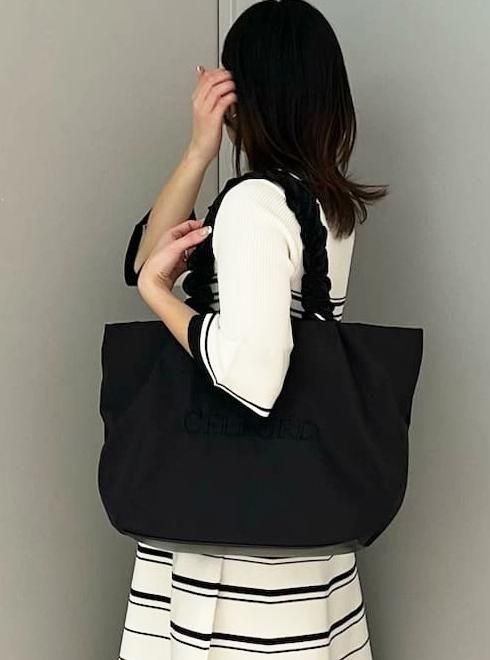 CELFORD (セルフォード) フリルラメ刺繍トートバッグ（Wide） 26春夏