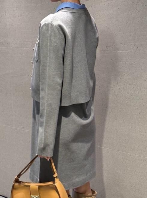 CELFORD (セルフォード)襟付きニットワンピースセット 26春夏