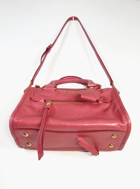 Miu Miu ミュウミュウ 2wayレザーショルダーバッグ Fragola ピンク Rl0104 ハンド ショルダーバッグ 通販セレクトショップ Heartyselect Todayful Snidel Celford Converse Enasoluna等正規取扱 大阪枚方くずは