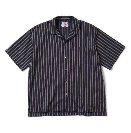 SON OF THE CHEESE / Stripe Op Shirt(NAVY)