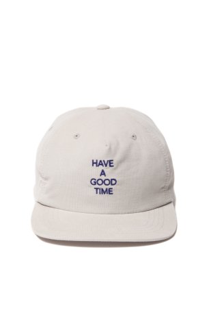 have a good time / SHIN LOGO EMBROIDERED CORDUROY CAP (GRAY)