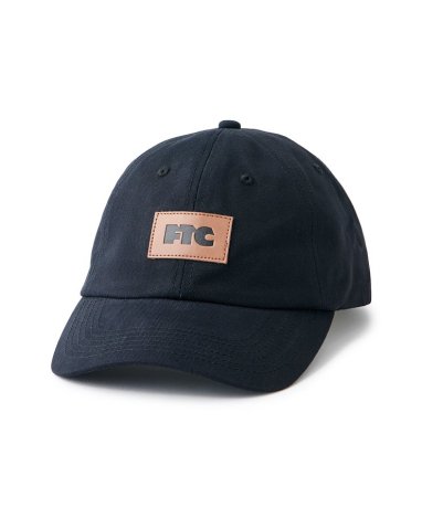 FTC / LEATHER PATCH 6 PANEL(BLACK)