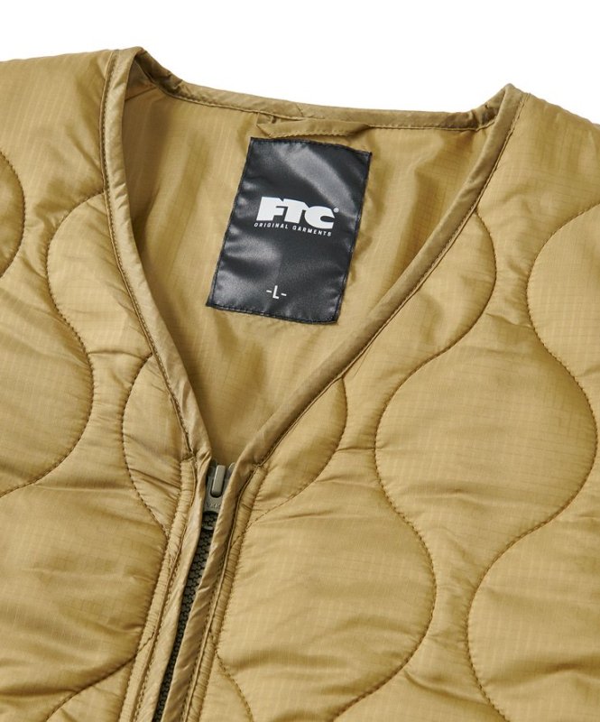 QUILTED LINER JACKET | FTC | SQUASH