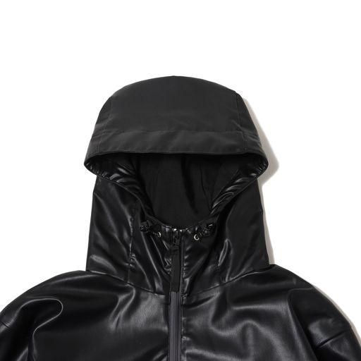 SYNTHETIC LEATHER MOUNTAIN PARKA | MAGIC STICK | SQUASH
