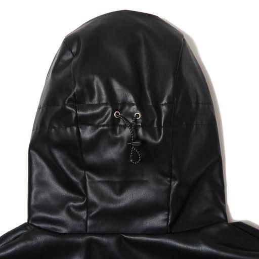 SYNTHETIC LEATHER MOUNTAIN PARKA | MAGIC STICK | SQUASH