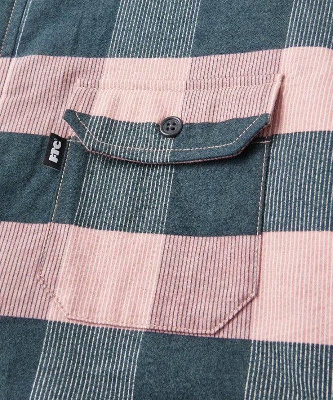 QUILTED LINED PLAID NEL SHIRT | FTC | SQUASH
