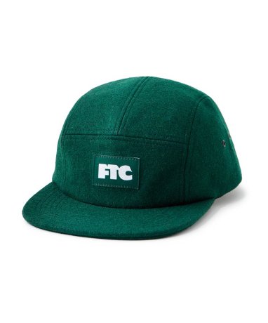 FTC / MELTON WOOL CAMP CAP
(FOREST GREEN)
