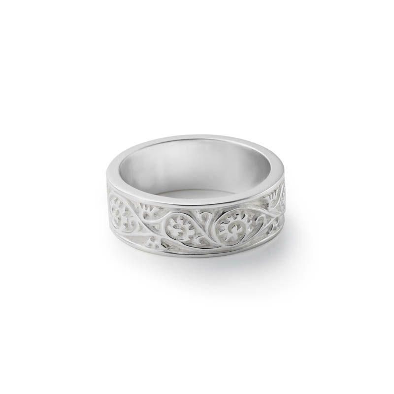 GARNI Vine Pattern Ring Black約20号 GARNI Vine Pattern Ring Black約20号（ガルニ garni Vine