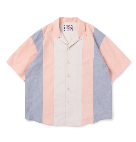 <img class='new_mark_img1' src='https://img.shop-pro.jp/img/new/icons20.gif' style='border:none;display:inline;margin:0px;padding:0px;width:auto;' />SON OF THE CHEESE / OX Bowling Shirt (PINK)

