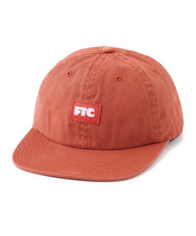 FTC / WASHED SMALL LOGO 6 PANEL (CAMEL)