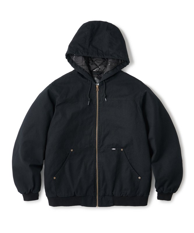 FTC / WASHED CANVAS HOODED JACKET(Lサイズ)