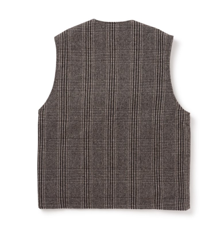 Check Wool Vest | SON OF THE CHEESE | SQUASH