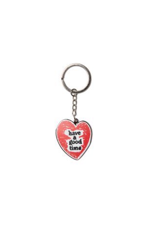 have a good time / HEART LOGO KEYCHAIN