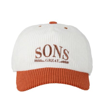 SON OF THE CHEESE / Corduroy CAP (ORANGE)