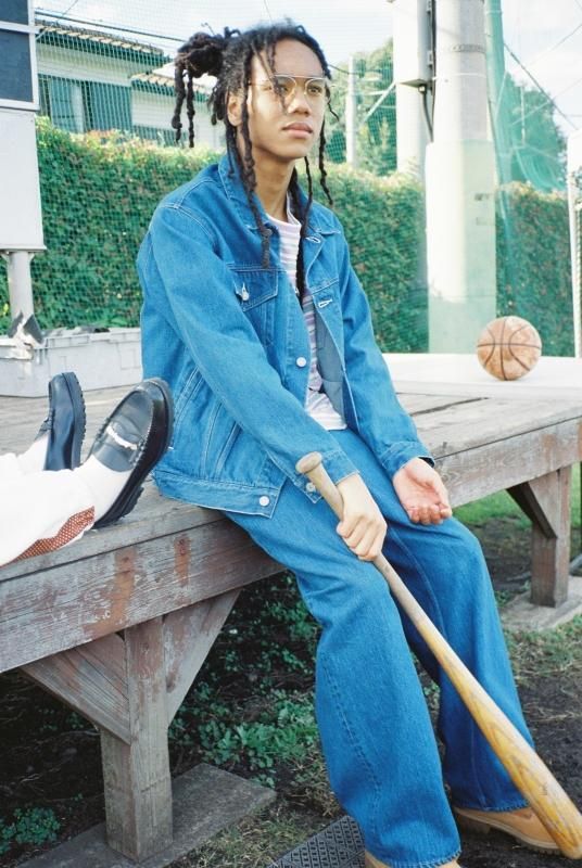 パンツ son of the cheese WASHED DENIM 5 POCKET SON OF THE CHEESE（サノバチーズ） ウォッシュドデニム 5