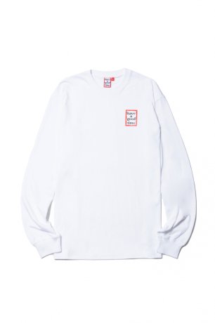 have a good time / MINI FRAME L/S TEE (WHITE)