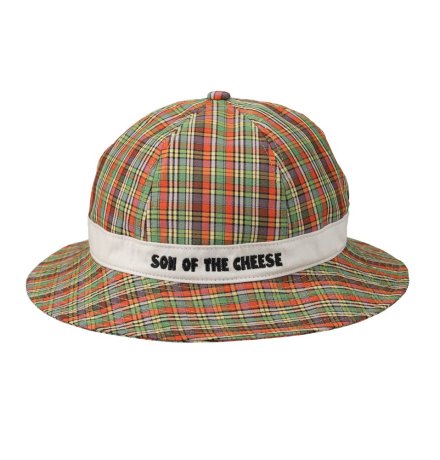 SON OF THE CHEESE / Traditional Check Hat (GREEN)