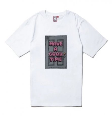 have a good time / OPEN THE DOOR S/S TEE (WHITE)