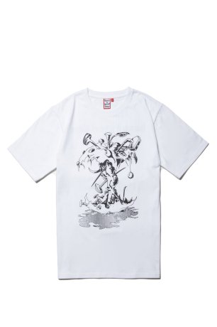 have a good time / APPLE CORE S/S TEE (WHITE)