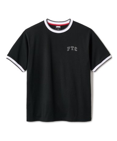 FTC / RINGER TEE (BLACK)