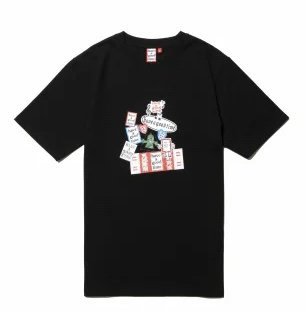 have a good time / VALUE SET S/S TEE (BLACK)