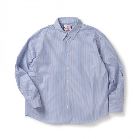 SON OF THE CHEESE / BROAD STRIPE SHIRT (BLUE)



