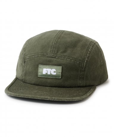 FTC / WASHED CANVAS CAMP CAP (OLIVE)