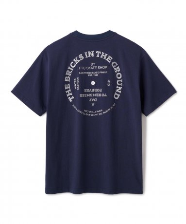 FTC / RECORD TEE (NAVY)