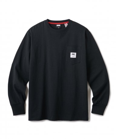 FTC / POCKET L/S TEE (BLACK)