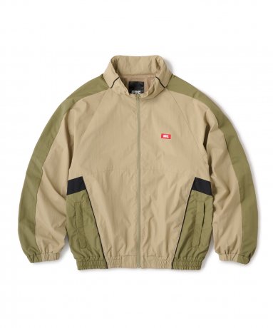 FTC / NYLON TRACK JACKET (KHAKI)