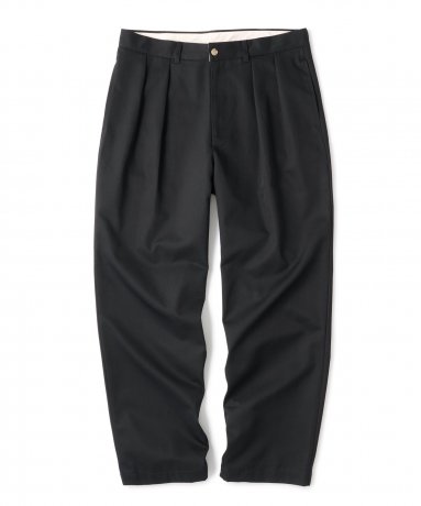 FTC / TWILL SLACKS PANT (BLACK)