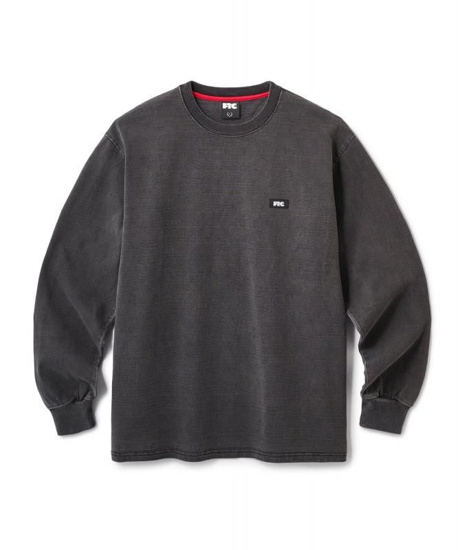FTC PIGMENT DYED SMALL LOGO ロンT sサイズ