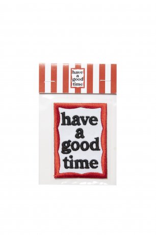 have a good time / FRAME FABRIC STICKER PATCH