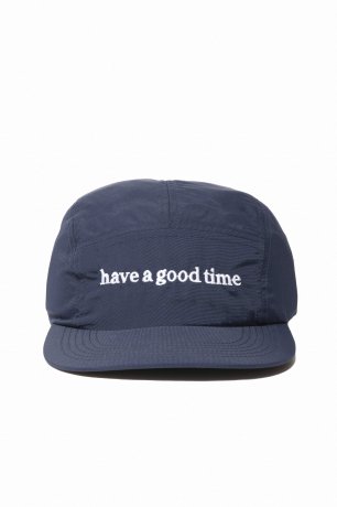 have a good time / SIDE LOGO NYLON CAP (NAVY)