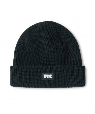 FTC / BOX LOGO BEANIE (BLACK)